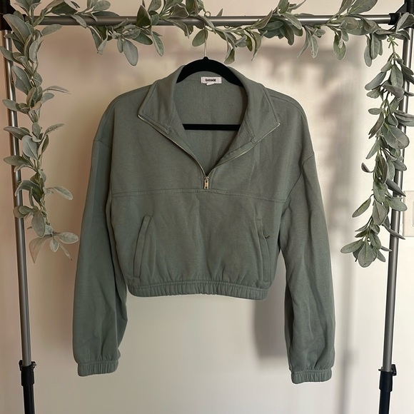 Garage Tops - Garage Cropped Sweater